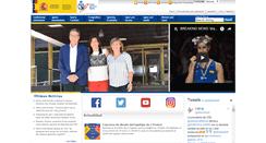 Desktop Screenshot of natacion.es